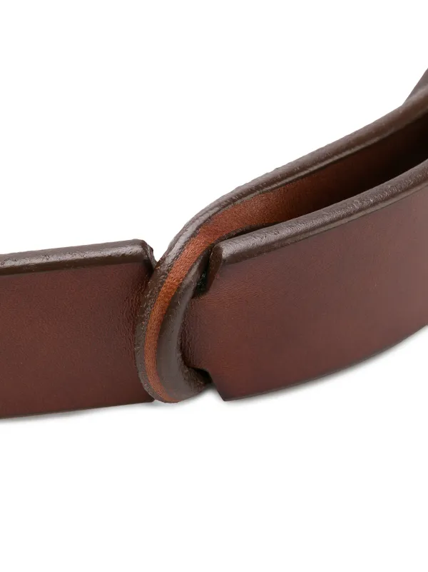 Mens no buckle outlet belt