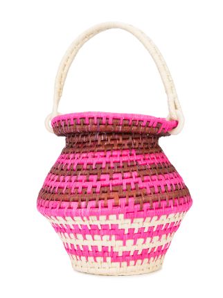 woven bucket tote展示图