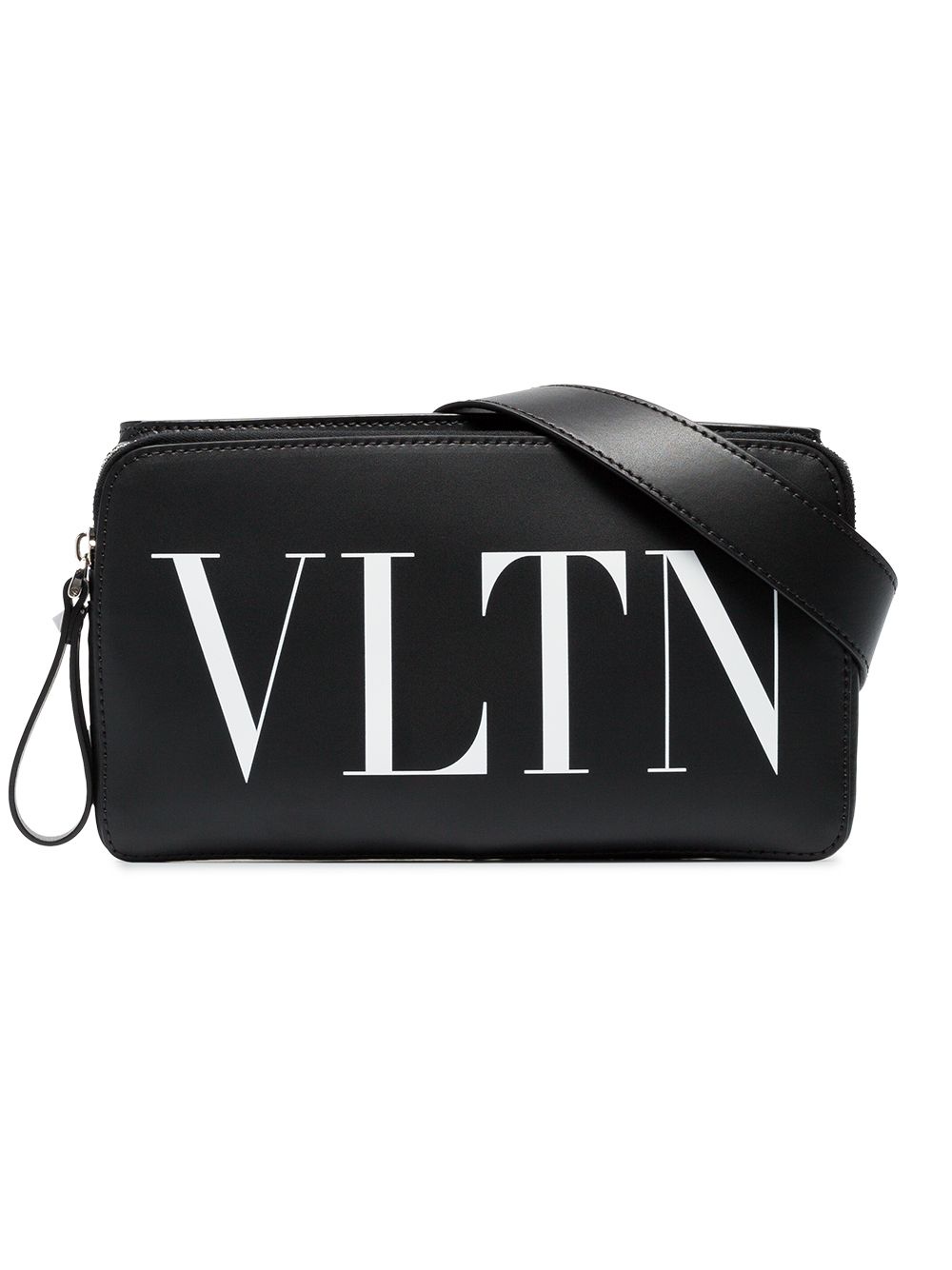 фото Valentino поясная сумка с принтом vltn