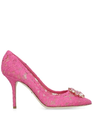Manolo Blahnik Hangisi 90mm サテンパンプス | ブルー | FARFETCH JP