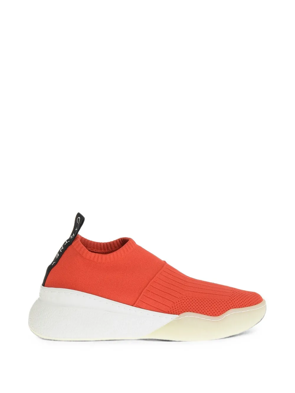 Stella McCartney rode en wit Loop sokken sneakers Rood