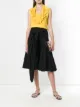 Image 2 of Dries Van Noten Pre-Owned belted pleated skirt