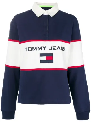 polo style sweatshirt