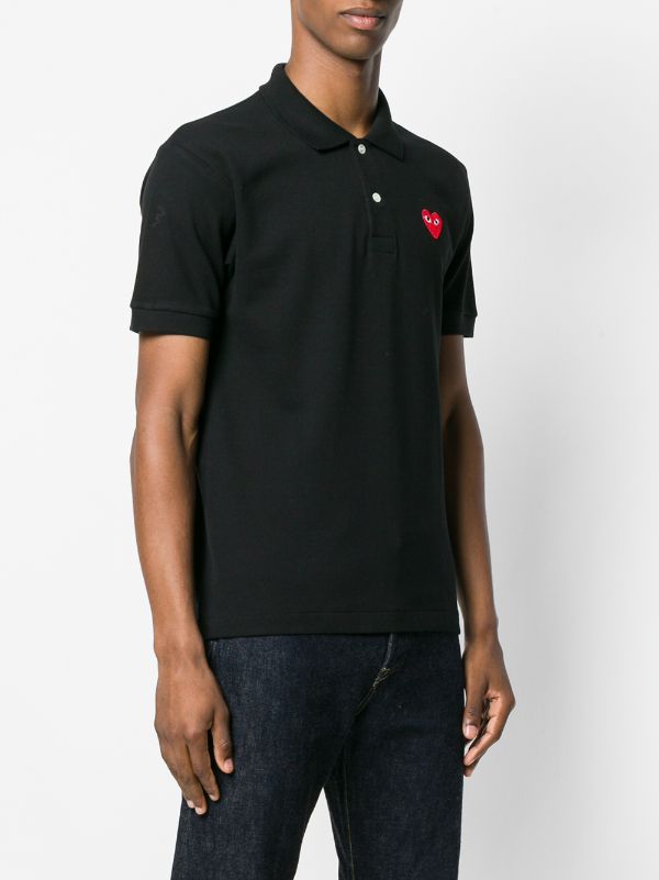 Comme des Garcons Play Heart Polo Shirt