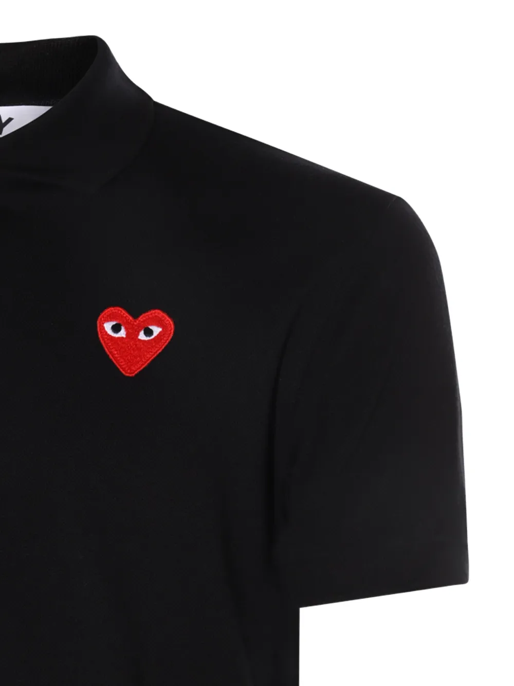 Comme Des Garçons Play Polo con logo ricamato | Polo | Image 3