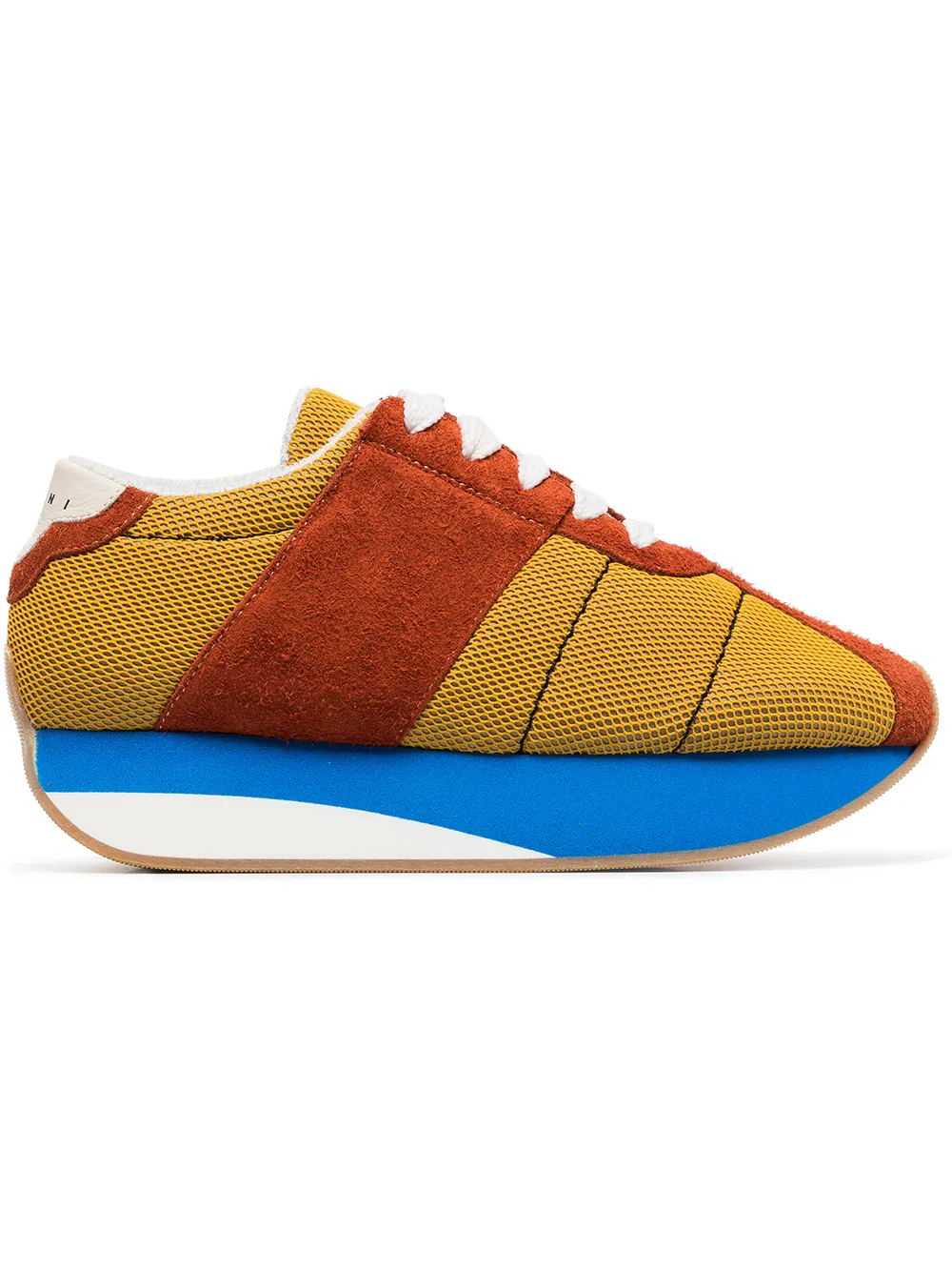 Marni Sneakers Con Pannelli a Contrasto - Tendenza classica, vale la pena avere Marni Sneakers Con Pannelli a Contrasto - Tendenza classica, vale la pena avere