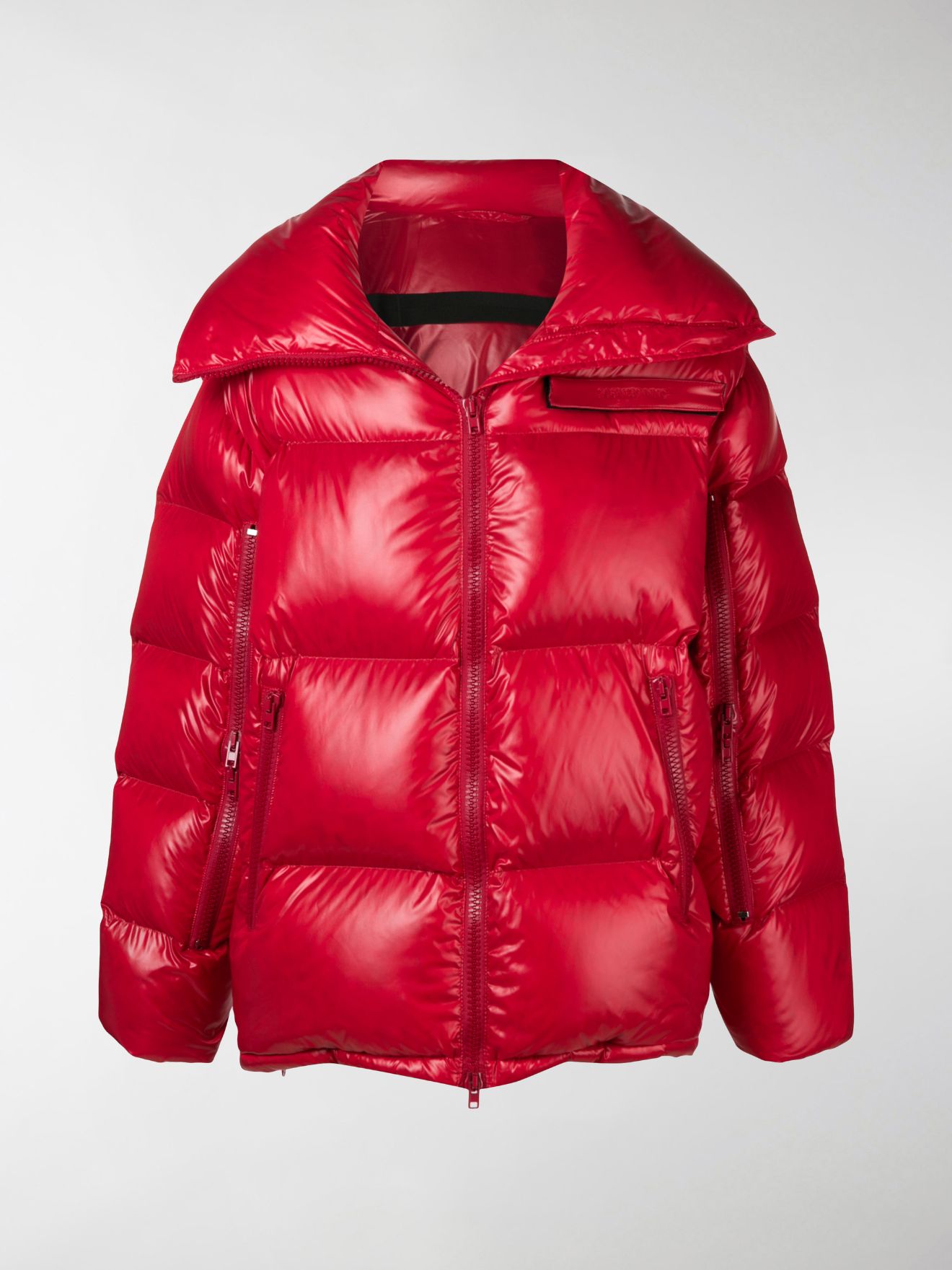 Calvin Klein super oversized puffer jacket red | MODES
