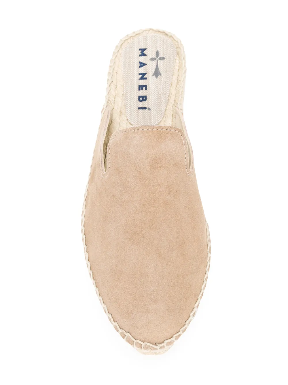 Manebi mule style espadrilles Beige