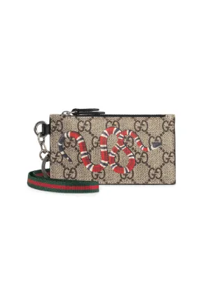 Gucci kingsnake cheap card case