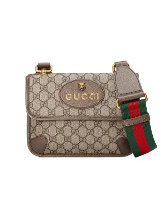 Gucci Gg Supreme Small Messenger Bag Farfetch Gucci Gg Supreme Small Messenger Bag