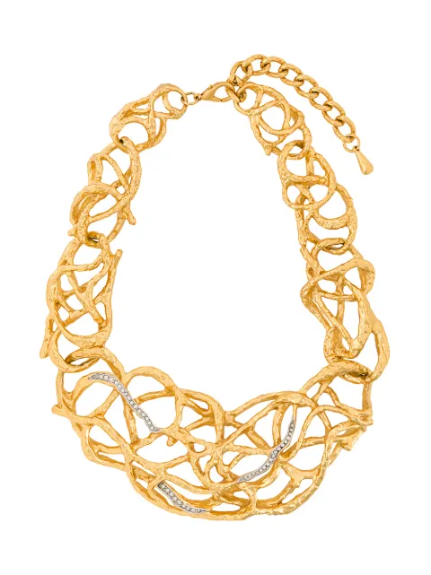 Susan Caplan Vintage 1990s Vintage Elizabeth Taylor Precious Vine Necklace