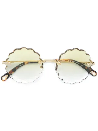 flower frame sunglasses