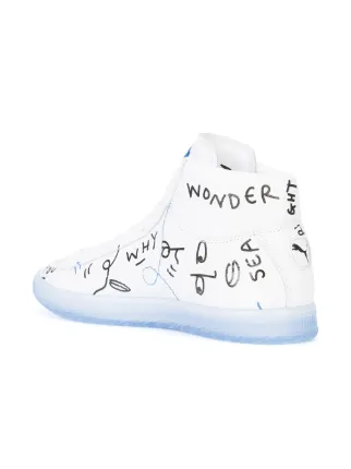 Puma X Shantell Martin Clyde牛皮高帮板鞋展示图