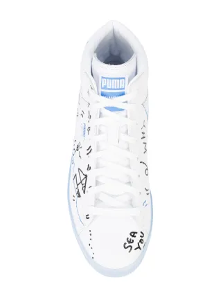 Puma X Shantell Martin Clyde牛皮高帮板鞋展示图