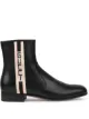 Image 1 of Gucci Gucci stripe leather boots