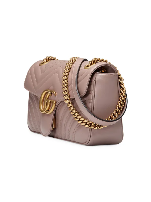 Gucci 'GG Marmont' Samt-Schultertasche - Farfetch