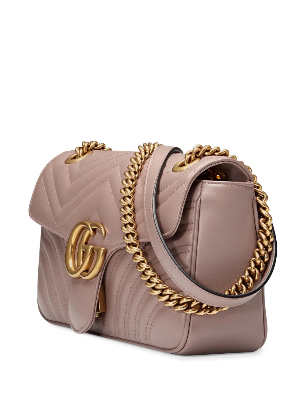 Gucci Bolsa GG Marmont Pequena De Couro Matelassê - Farfetch  Shoulder  bag, Shoulder bag women, Gg marmont small matelassé shoulder bag