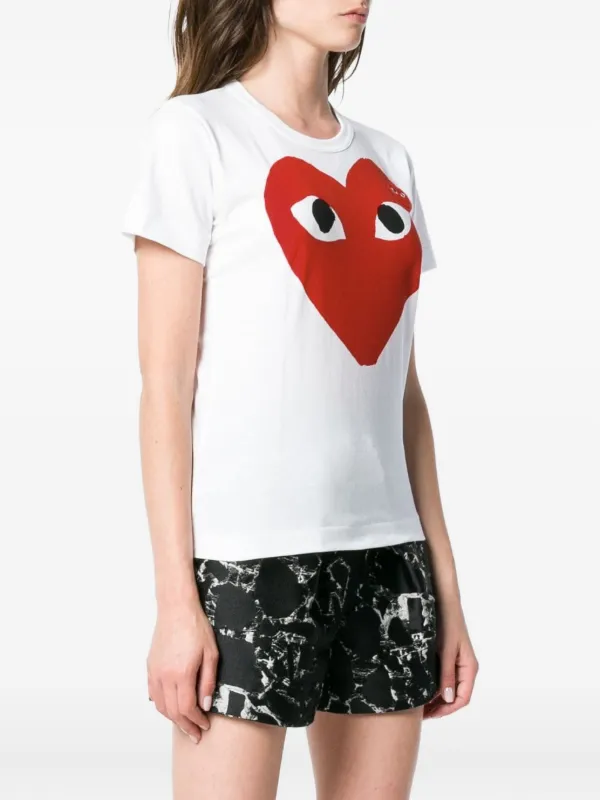 PLAY COMME des GARÇONS ハートTシャツ Mサイズ 男女兼用 - メルカリ