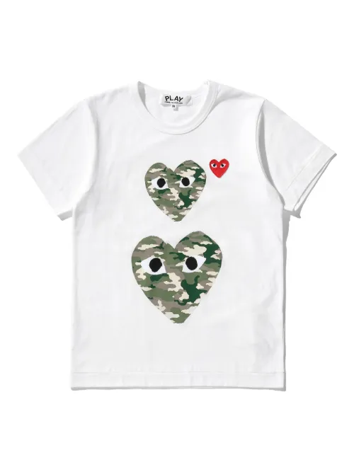 Heart eyes T-shirt - Comme Des Garçons Play - Modalova