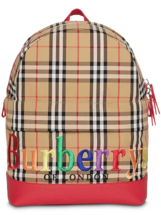 burberry rainbow backpack