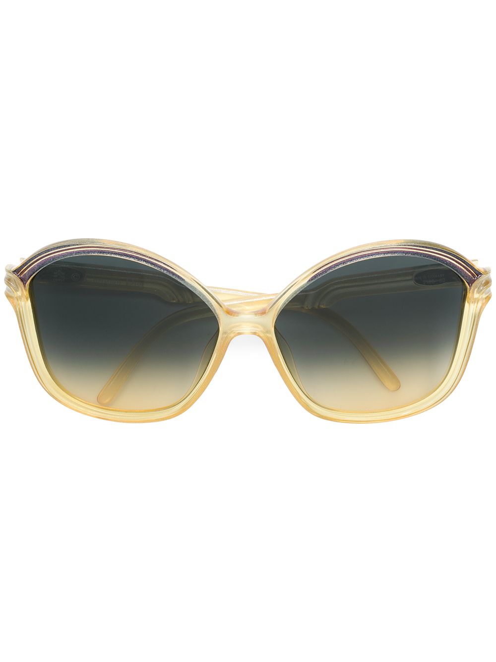фото Christian Dior Pre-Owned круглые солнцезащитные очки