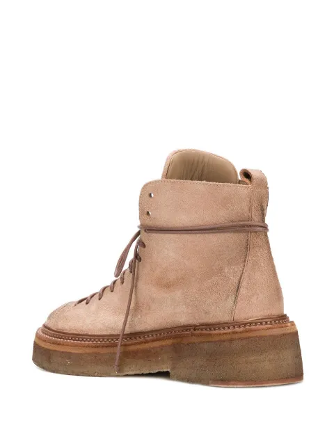 combat boots with thick soles