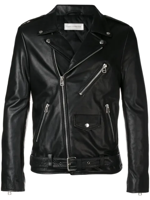 Faith Connexion Customizable Leather Jacket Farfetch Faith Connexion Customizable Leather Jacket