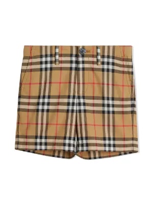 pantaloni corti burberry