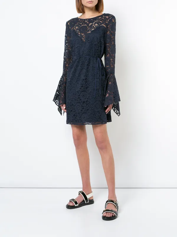 zac posen flared dress