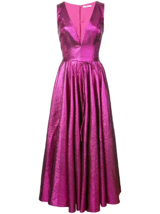 zac posen flared dress