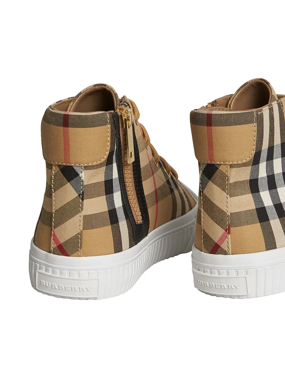 burberry sneakers kids yellow