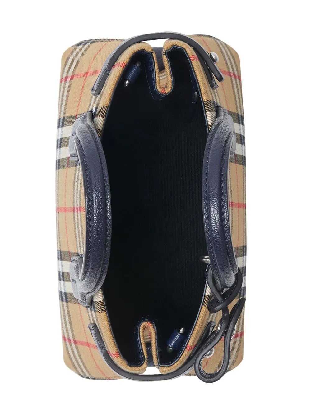 фото Burberry сумка 'the baby banner' в клетку vintage check