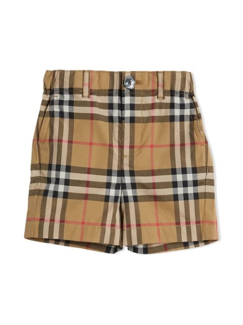 Burberry Kids Vintage Check Shorts Aw19 