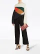 Image 2 of Burberry Two-tone Leather Wristlet Clutch