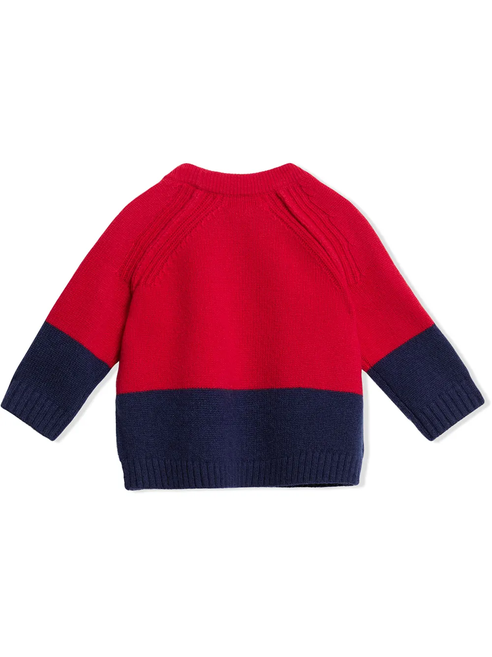 фото Burberry kids кашемировый свитер с логотипом интарсия