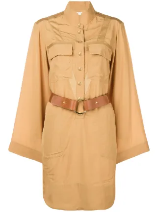 safari shirt dress
