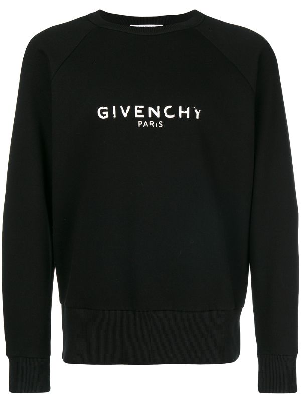 Givenchy blurred logo sweatshirt $695 