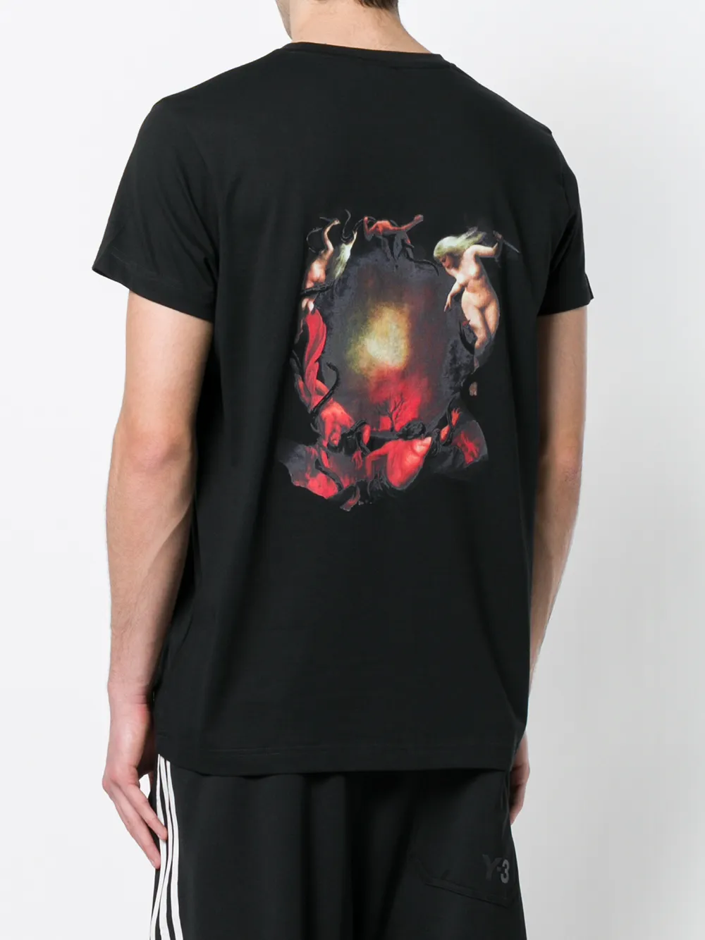 PUMA T-shirt met achterkant Zwart