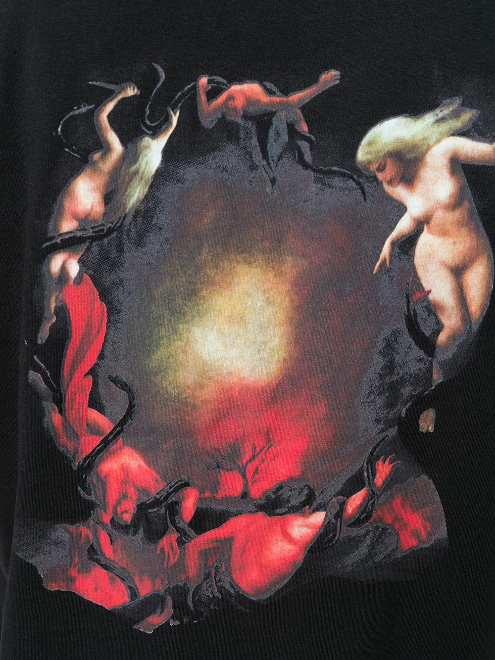 PUMA T-shirt met achterkant Zwart