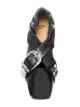 Toga Pulla buckle strap detail ballerinas