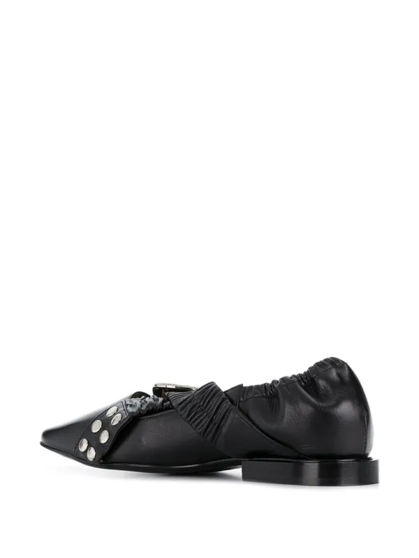 TOGA PULLA】Gillie shoes black黒 シューズパンプス