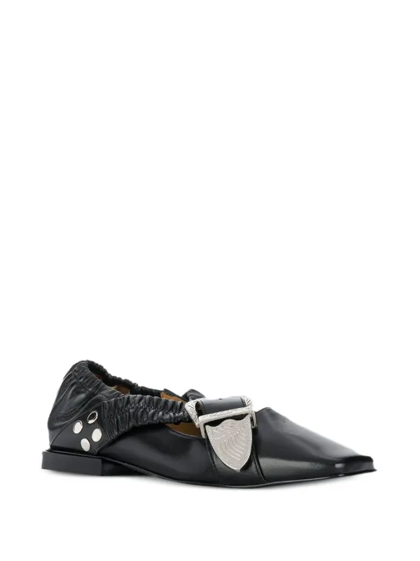 Toga Pulla buckle-detail Pumps | Black | FARFETCH