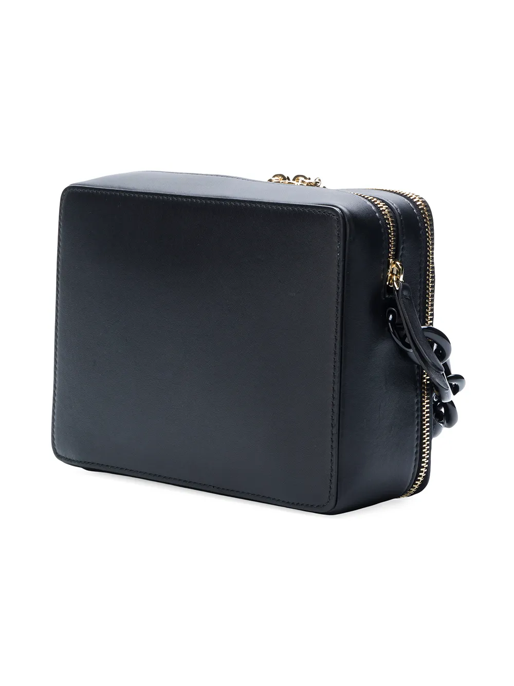 Lanvin rits rond de schoudertas Zwart