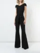 Image 2 of Josie Natori cap sleeve jumpsuit