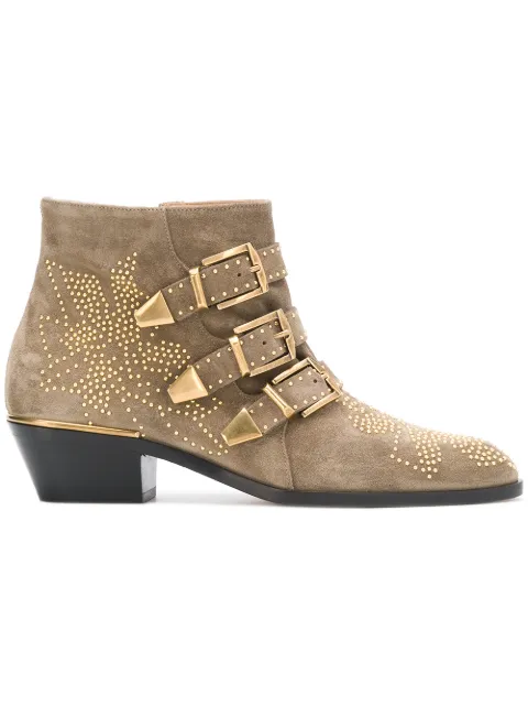 susanna stud buckle bootie chloé
