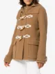 JW Anderson women's camel duffle coat