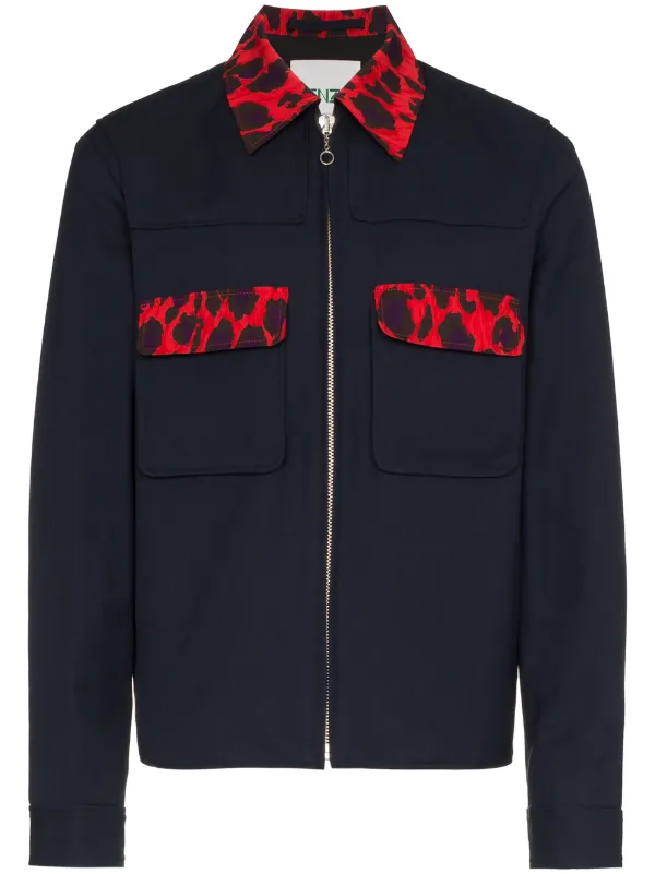 kenzo leopard jacket