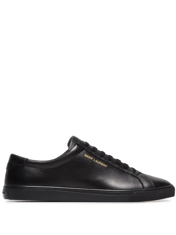 saint laurent men's black sneakers