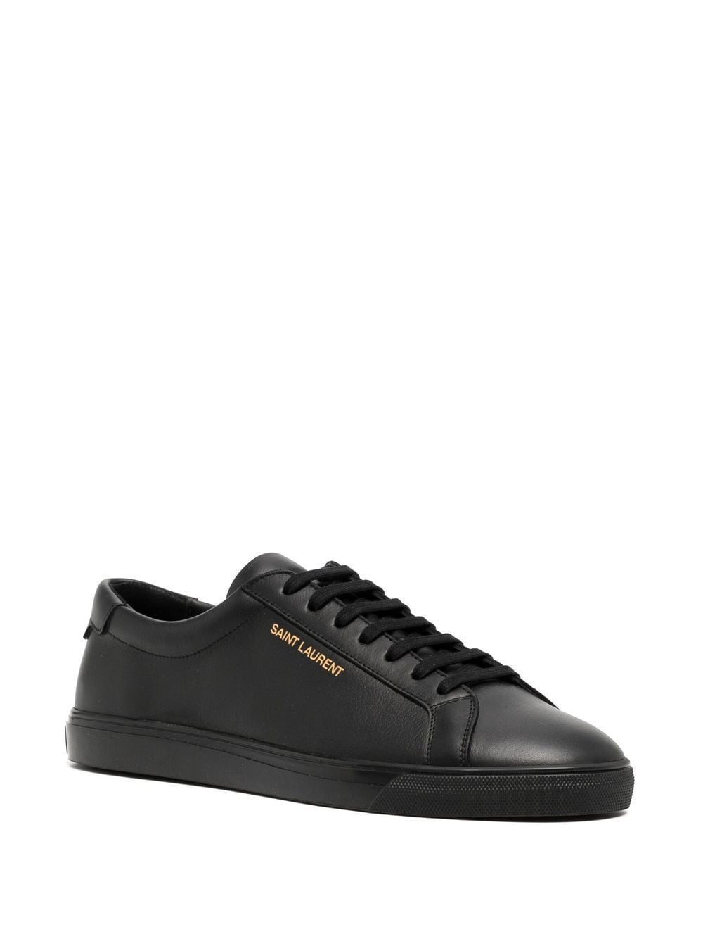 Image 2 of Saint Laurent Andy leather low-top sneakers