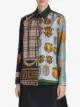 Burberry Archive Scarf Print Silk Shirt